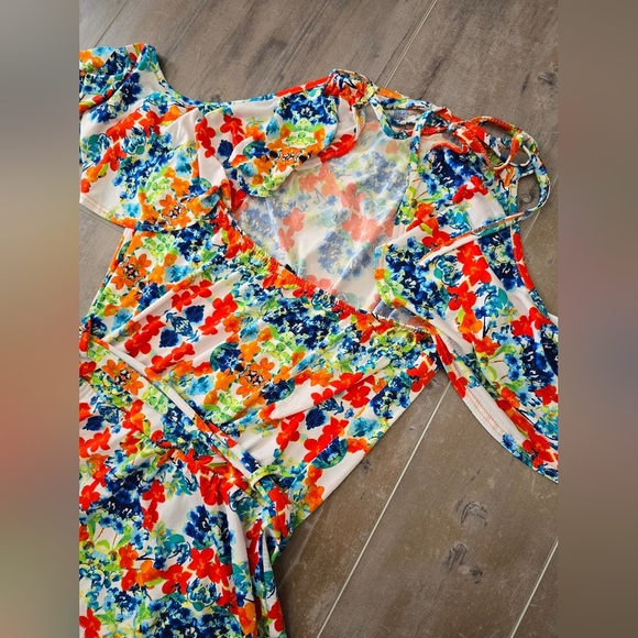 Janette Fashion Floral Off-Shoulder Jumpsuit - Picture 12 of 14